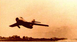 First Flight at Okinawa by Capt. Collins!