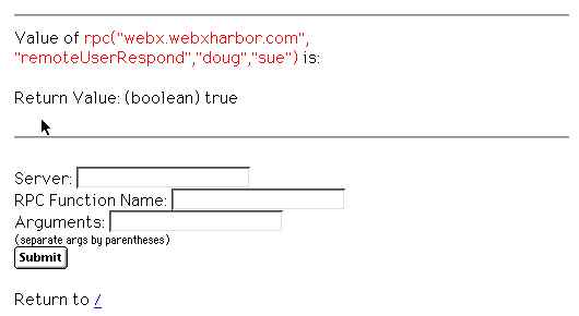 Web Crossing Server-side JavaScript
